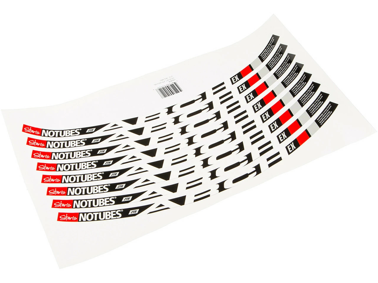 Notubes Decal-Set Für ZTR Arch EX Laufradsatz 1 Notubes Decal-Set Für ZTR Arch EX Laufradsatz