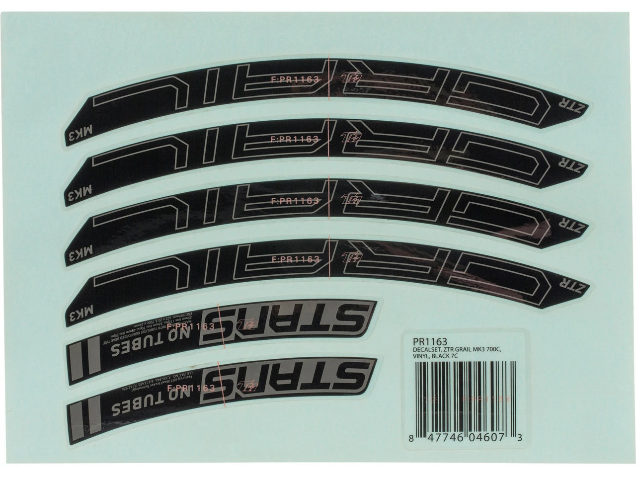Notubes Decal-Set Für ZTR Grail MK3 1 Notubes Decal-Set Für ZTR Grail MK3