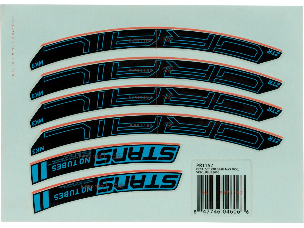 Notubes Decal-Set Für ZTR Grail MK3 2 Notubes Decal-Set Für ZTR Grail MK3 – Bild 2